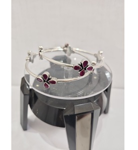 Graceful Silver Plated <b>Charm</b> <b>Bracelets</b> <b>for</b> Women Featuring Detailed Embellishments Polished Craft Work Trendy Gift - Product Image 1