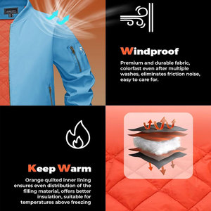 <b>Mens</b> 100% polyesterLightweight Windproof <b>Bomber</b> <b>Jacket</b>-High Quality Loose Fit Casual Style Stand Private Label OEM Services - Product Image 4