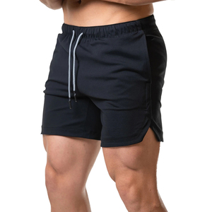 Pantalones Cortos Deportivos de Alta Calidad para Hombre, 100% Algodón, para Entrenamiento Físico, Transpirables, de Secado Rápido, con Franja Reflectante, para Correr 5 - Product Image 6