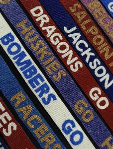 Correa de Lámpara con Cuentas de Semillas, Material de Níquel, Color Rojo y Blanco de Moda para Decoración de Fiestas de Cumpleaños - Product Image 5