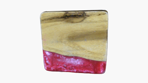 Protector de Mesa Redondo de Madera Artesanal Moderna SOLOBEAT, Ecológico y Natural de Primera Calidad para Uso en Exteriores y Bodegas - Product Image 3