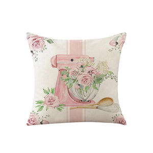 100% coton jeter taie d'oreiller impression numérique personnalisé brodé canapé housse de coussin à vendre - Product Image 1