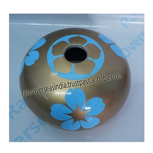 Vase à fleurs en métal aluminium avec fleur pour la décoration de la maison, simple et créatif, moderne et bicolore - Product Image 5