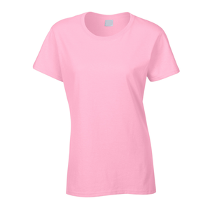 Customs Drop Shoulder Sleeve Tee 100% algodón Camisetas de gran tamaño para mujeres Logotipo personalizado de punto O-cuello de Bangladesh - Product Image 2