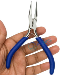 Alicates de Punta de Cadena INTENSE SURGICAL INSTRUMENTS para Hacer Pulseras, Joyería, Manualidades con Cuentas, Herramientas de Acero Inoxidable, Colores Personalizados - Product Image 1