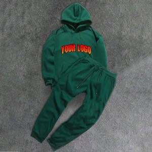 Sudadera con Capucha y Pantalones Deportivos Personalizados con Logotipo Estampado por Transferencia Térmica, Estilo Vintage, para Fitness, Deportes, Ropa Urbana, con Cordón Ajustable para Hombre - Product Image 4