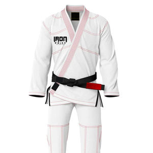 OEM nuevo fabricante Jiu Jitsu Gi traje de artes marciales 100% algodón Karate uniforme en precio al por mayor - Product Image 6