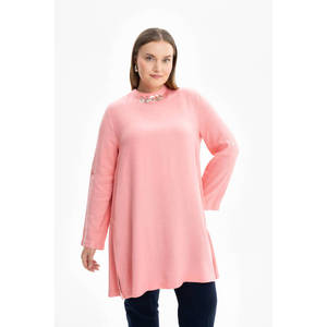 เสื้อคลุมลำลองปักลายปลาแซลมอนผ้าวิสโคส - Product Image 5