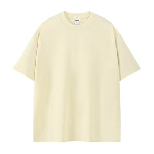 Vente en gros de t-shirts d'été personnalisés de haute qualité en coton oversize imprimés par transfert de chaleur pour unisexe - Product Image 5
