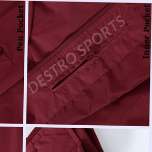 Blouson aviateur d'extérieur à bas prix grande taille avec logo personnalisé blouson aviateur respirant à manches longues et fermeture éclair - Product Image 2