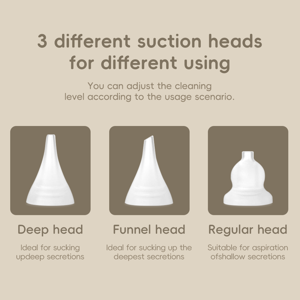 infant nasal cleaner beige