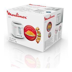 Freidora Eléctrica Moulinex AF203110 Uno Blanca de 1600W con Capacidad de 800ml - Product Image 2
