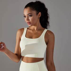 Soutien-gorge de sport à maintien élevé pour femmes avec tissu respirant pour la remise en forme, la course à pied, la salle de sport, le yoga et les entraînements quotidiens - Product Image 5