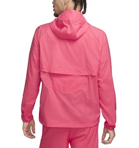 Veste Anorak coupe-vent fermeture éclair pour hommes personnalisée doublure en maille imperméable nylon polyester bombardier coupe-vent décontracté été - Product Image 3