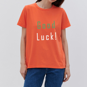 เสื้อยืดผ้าฝ้ายถักแขนสั้นสำหรับผู้หญิงเป็นมิตรกับสิ่งแวดล้อมพิมพ์ลายผลิตในบังคลาเทศ - Product Image 2