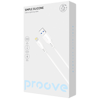 Kabel Proove Simple Silicone USB ke Lightnin 2.4A (2m)