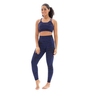 Conjunto de Yoga para Mujer de Alta Calidad, Cómodo, Color Sólido, Transpirable, con Logotipo Personalizado, Marca Privada para Gimnasio, Fitness y Yoga - Product Image 1