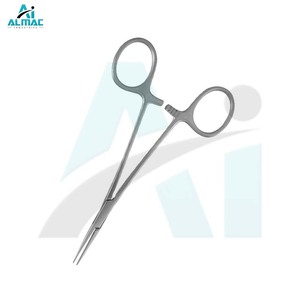 Fórceps para mosquitos Halsted de Grado Superior ALMAC, instrumentos manuales de acero diseñados con precisión para hemostasia y control de tejidos - Product Image 6
