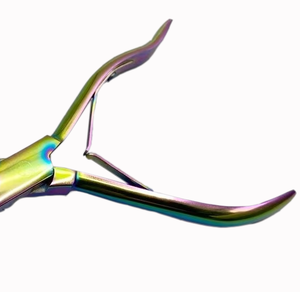 Pinza para Extensiones de Cabello Color Titanio, Gran Venta, para Estilistas, Agarre Cómodo, Unión de Trama, Presión Uniforme y Suave - Product Image 5