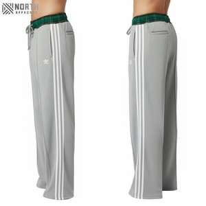 กางเกงวอร์มขากว้างเอวคู่สำหรับผู้ชายกางเกงสำหรับฤดูหนาว - Product Image 1