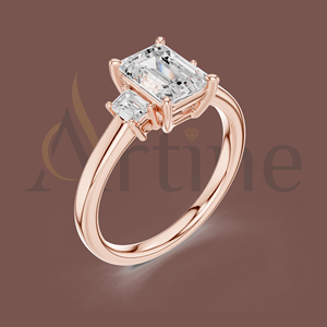 Anillo de plata de 14K para mujer, joyería de diseñador hecha a mano - Product Image 1