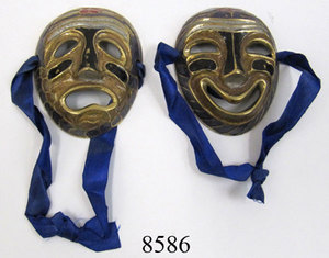 Mascarillas faciales decorativas personalizadas para halloween, accesorio de protección facial, barato - Product Image 6