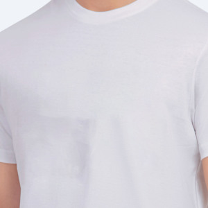 OEM, venta al por mayor de alta calidad, 100% algodón, camisetas para hombre, Impresión de logotipo personalizado, opciones de talla grande, camiseta lisa personalizable para hombre - Product Image 4