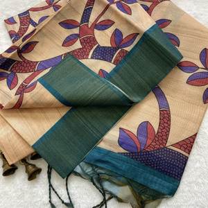 Sarees ที่สวยงามด้วยการทอพิเศษชายแดน zari - Product Image 1