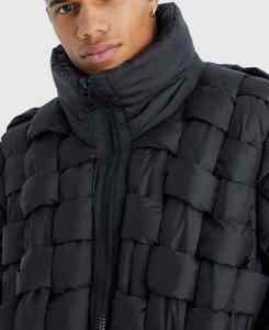 Chaqueta acolchada transpirable de calidad Collage personalizada hecha profesionalmente para hombres Streetwear chaqueta de burbuja cálida con estampado 3D de gran tamaño - Product Image 5