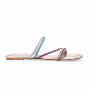 Argent Fantaisie Sports pour Pantoufles FN7823 - Product Image 4