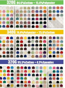 Sweat-shirt uni à manches longues pour femmes en coton éponge sweats à capuche en gros stock sweat-shirt teint en gris logo personnalisé et couleurs - Product Image 5