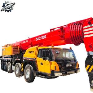 Grue mobile hydraulique Sany SAC1000 d'occasion, 100 tonnes, flèche télescopique de 78,5 m, marque chinoise d'origine, faible nombre d'heures, certifiée CE - Product Image 1
