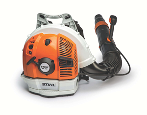 Souffleur à dos à essence STIHL BR 700, outil professionnel pour l'extérieur, design orange et blanc - Product Image 3