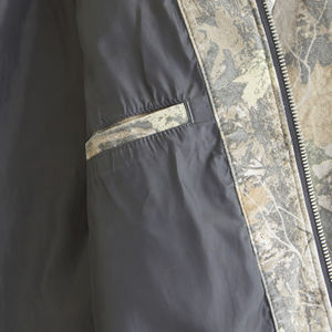 Veste bomber surdimensionnée zippée pour homme personnalisée, toile respirante, style streetwear vintage, style décontracté, style aviateur, veste en jean camouflage - Product Image 5