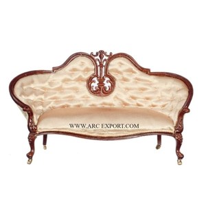 <strong>Red</strong> and Gold <strong>Color</strong> New Arrival Wedding Sofa Set of 2 Latest Designing Classic Handmade Wedding Decoration Sofa Set Top Selling - Product Image 4