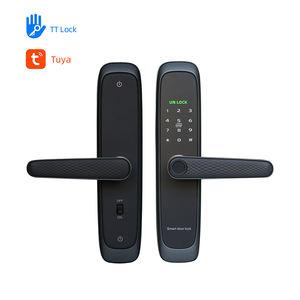 Cerradura Inteligente para Puerta con Huella Dactilar <span class=keywords><strong>Navicat</strong></span> Security, Manija Biométrica con Contraseña, Tuya TTlock, Wifi - Product Image 2