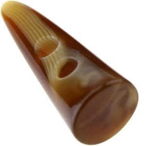 กระดุมรูปวัวแท้2รูคุณภาพพรีเมี่ยมสไตล์แฟชั่นพร้อมเทคนิคขัดเงาสีธรรมชาติสำหรับสเวตเตอร์ - Product Image 1