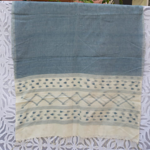 Pañuelos de Tela de Algodón Muslin Jamdani Tejidos a Mano de Alta Calidad con Envoltura para el Cuello, Pañuelos Dupatta, Pañuelo Hijab para Cubrir la Cabeza - Product Image 2