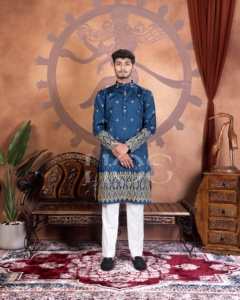 Omtara thường Xanh kurta thiết kế bán chạy nhất kurta - Product Image 1