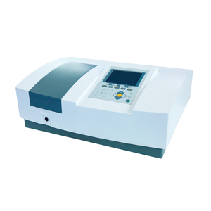 Espectrofotómetro de doble haz con microprocesador, modelo regular con software de la India, soporte de ocho celdas para espectrómetros - Product Image 1