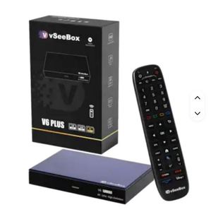 Meilleur boîtier TV préinstallé VvSeeeBox V6 Plus 2026 avec Android 14 Ultra HD 8K et télécommande vocale intelligente pour la maison - Product Image 1