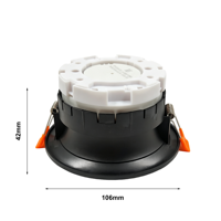 Support de lampe encastré moderne GX53 en plastique pour éclairage LED, base de remplacement pour plafonnier, fourni par l'usine