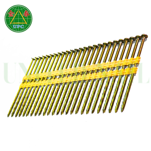 Clous à bande en plastique de 3 ", revêtement jaune à tige en acier lisse/à vis, prix concurrentiels directement en usine du Vietnam pour les projets d'encadrement - Product Image 4