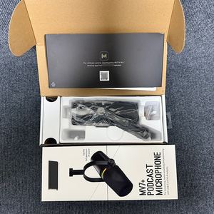 Microphone dynamique hybride <span class=keywords><strong>MV7</strong></span>+ XLR/USB avec commandes tactiles, compatibilité DSP et application, construction métallique légère pour podcasting - Product Image 1