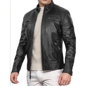 Chaqueta de carreras de cuero para motociclistas con opciones de diseño únicas - Product Image 2