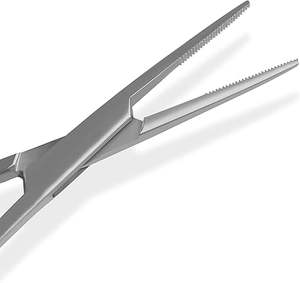 Stainless Steel Animal Hemostatic Forceps Medical Stainless Steel Cow Sheep Femostatic <b>Clamp</b> Cotton <b>Clip</b> - Product Image 3