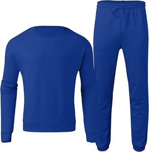 Survêtements à capuche en molleton de qualité supérieure décontractés hiver chaud Fitness vêtements d'entraînement 2 pièces pull survêtement - Product Image 3