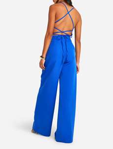 2025 Joggers atléticos de cintura alta para mujer, pantalones de chándal de pierna ancha de reina a la moda con bolsillos, pantalones acampanados holgados para invierno, pierna recta - Product Image 2