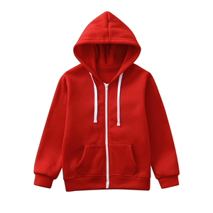 Sudadera con capucha térmica de lana con logotipo personalizado, ropa de invierno transpirable con técnicas bordadas de impresión digital en relieve, tinte liso - Product Image 1