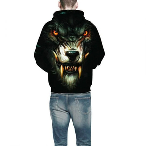 100% Diseño de logotipo personalizado Sublimated Men's Hoodies Sudaderas con capucha de manga larga - Product Image 1